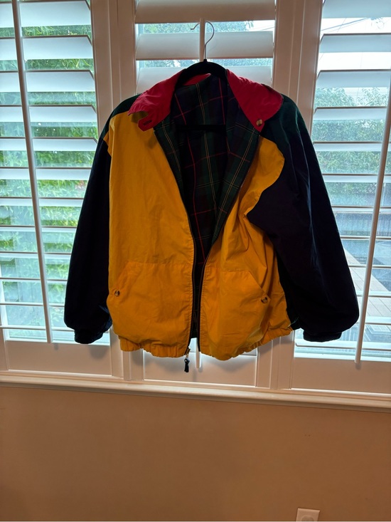 Mulberry Other - Mulberry Street Vintage Color Block Reversible Bomber Jacket-EUC